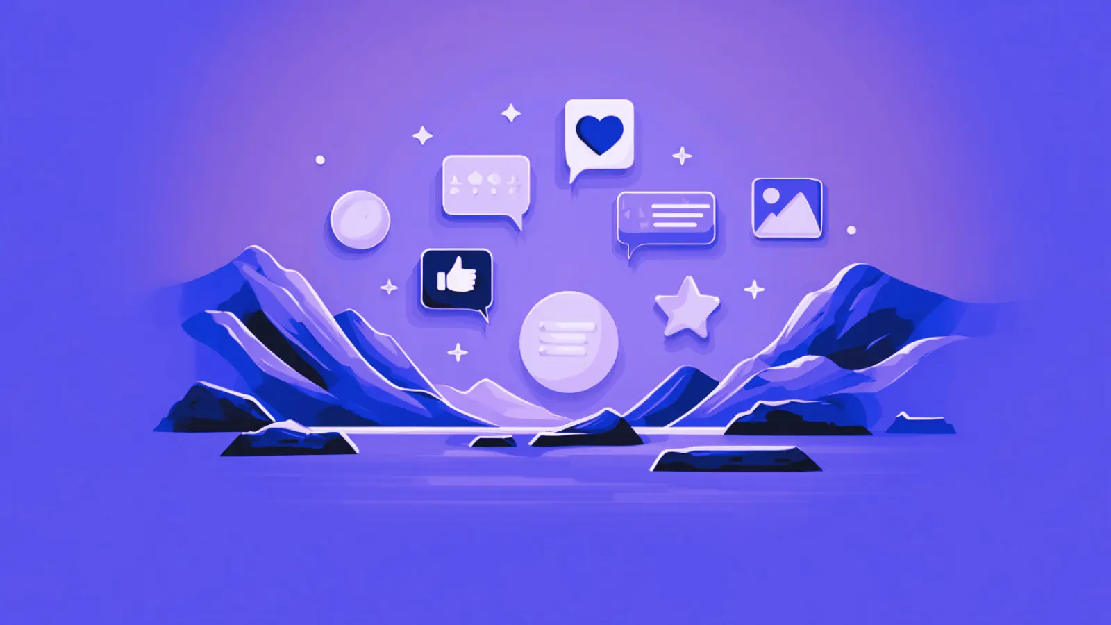 Likes, Kommentare, Bewertungen als Symbol für Earned Media